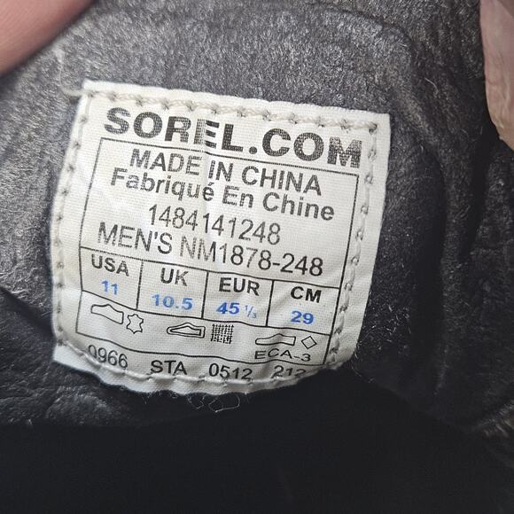 Sorel Mad Desert Men’s Lace Up Round Toe Chukka Boots Casual Brown Leather Sz 11 main image 6